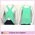 Cool New Stylish Women Candy Color Chiffon Tank Top